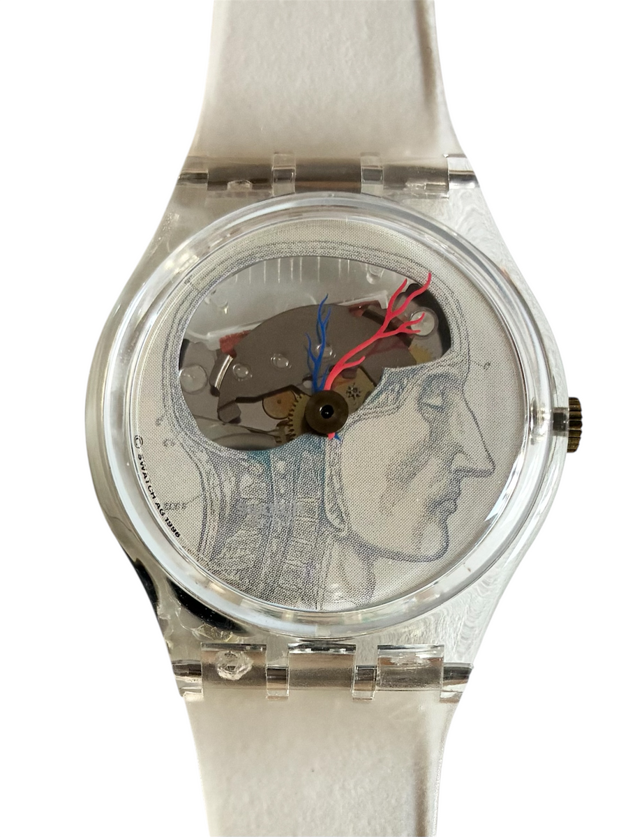 Swatch Ticking Brain スウォッチ　脳　人体　血管　1996年 TICKING BRAIN – Swatch Vintage Collection