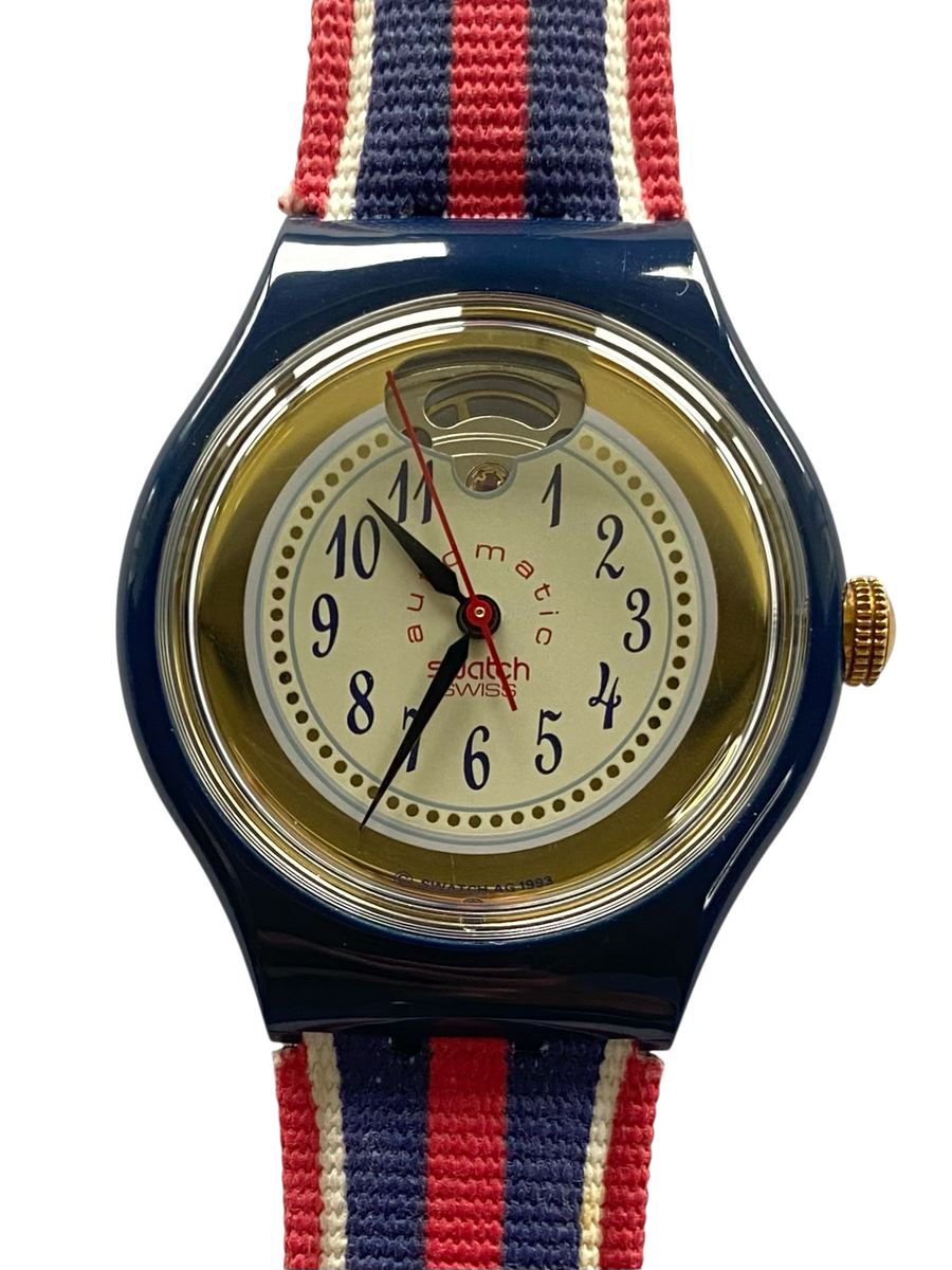 katteken スウォッチ ビンテージ Swatch ウォールストリート WALL