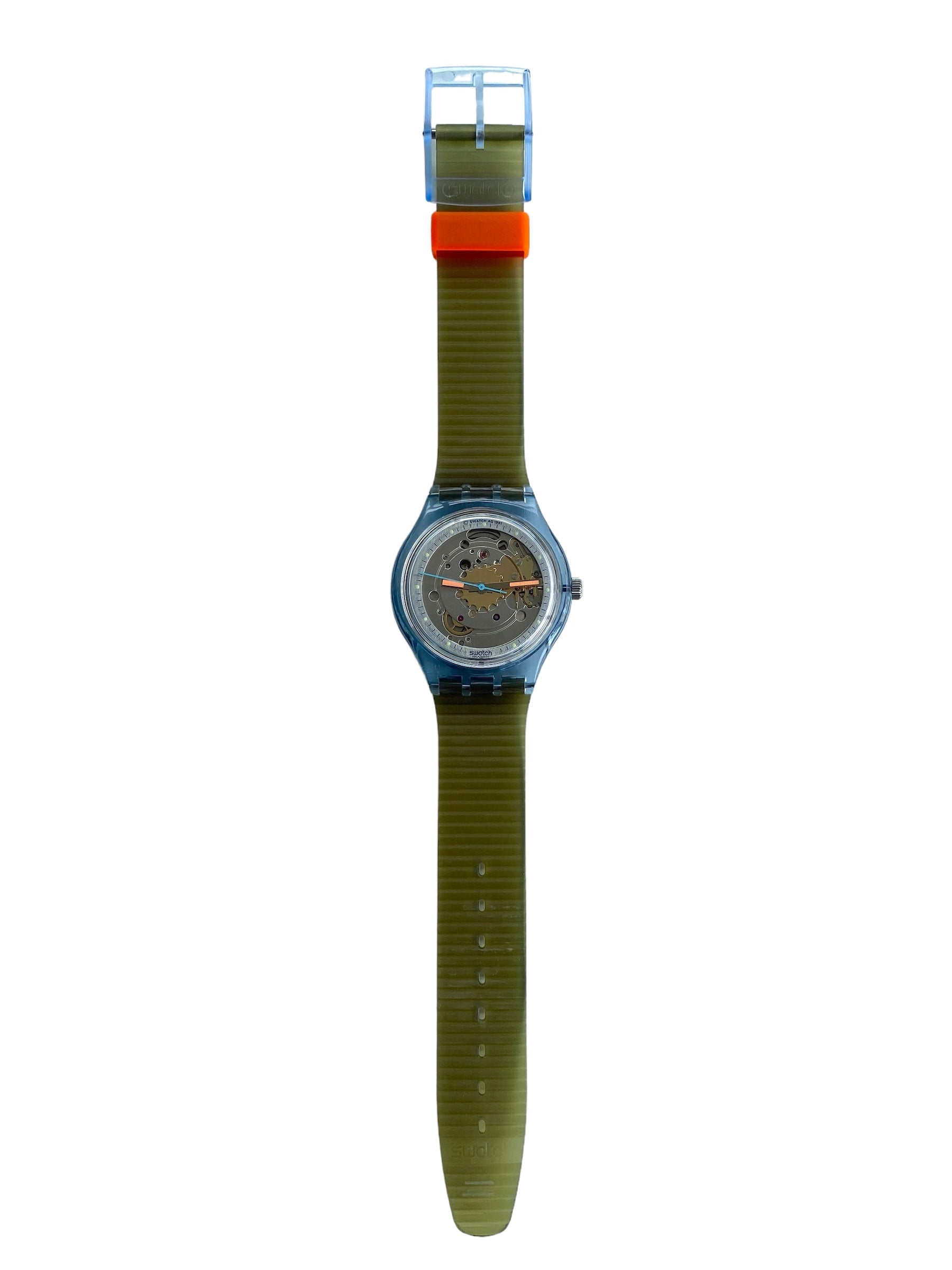 SWATCH スウォッチ　オートマチック　SAN 100 BLUE MATIC BLUE MATIC – Swatch Vintage Collection